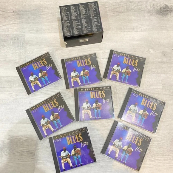 The Blues Collection Box Set 8CDs 100 Blues  Hits Music - Picture 8 of 15